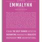 Frame Options | Dark Pink | White Frame, Matted