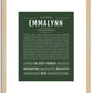 Emmalynn | Name Art Print