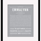Frame Options | Light Gray | Maple Frame, Matted