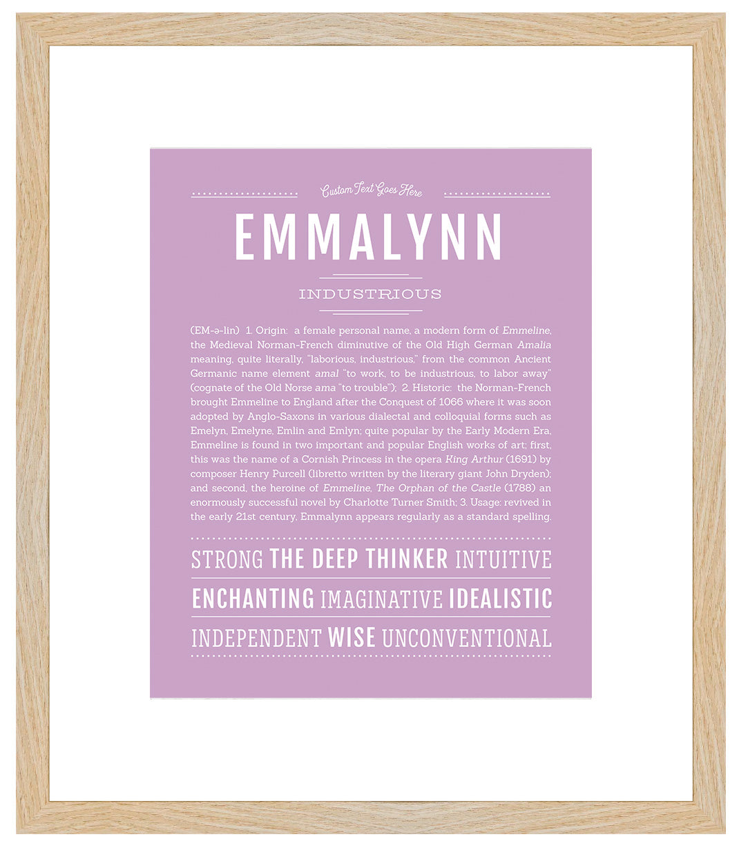 Emmalynn | Name Art Print