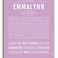 Frame Options | Lilac | White Frame, Matted
