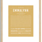 Emmalynn | Name Art Print