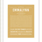 Frame Options | Matte Gold | Black Frame, Matted