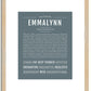 Emmalynn | Name Art Print