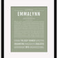 Frame Options | Sage | Maple Frame, Matted