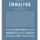Frame Options | Steele Blue | White Frame, Matted