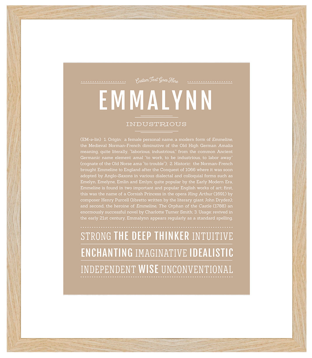 Emmalynn | Name Art Print