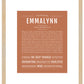 Emmalynn | Name Art Print