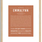 Emmalynn | Name Art Print