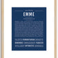 Emme | Name Art Print