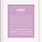 Frame Options | Lilac | White Frame, Matted