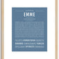 Emme | Name Art Print