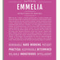 Frame Options | Dark Pink | White Frame, Matted