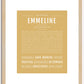 Emmeline | Name Art Print