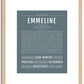 Emmeline | Name Art Print