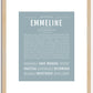 Emmeline | Name Art Print