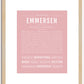 Emmersen | Name Art Print