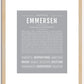 Emmersen | Name Art Print