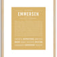 Emmersen | Name Art Print