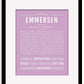 Frame Options | Lilac | Black Frame, Matted