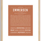 Emmersen | Name Art Print