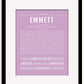 Frame Options | Lilac | Black Frame, Matted