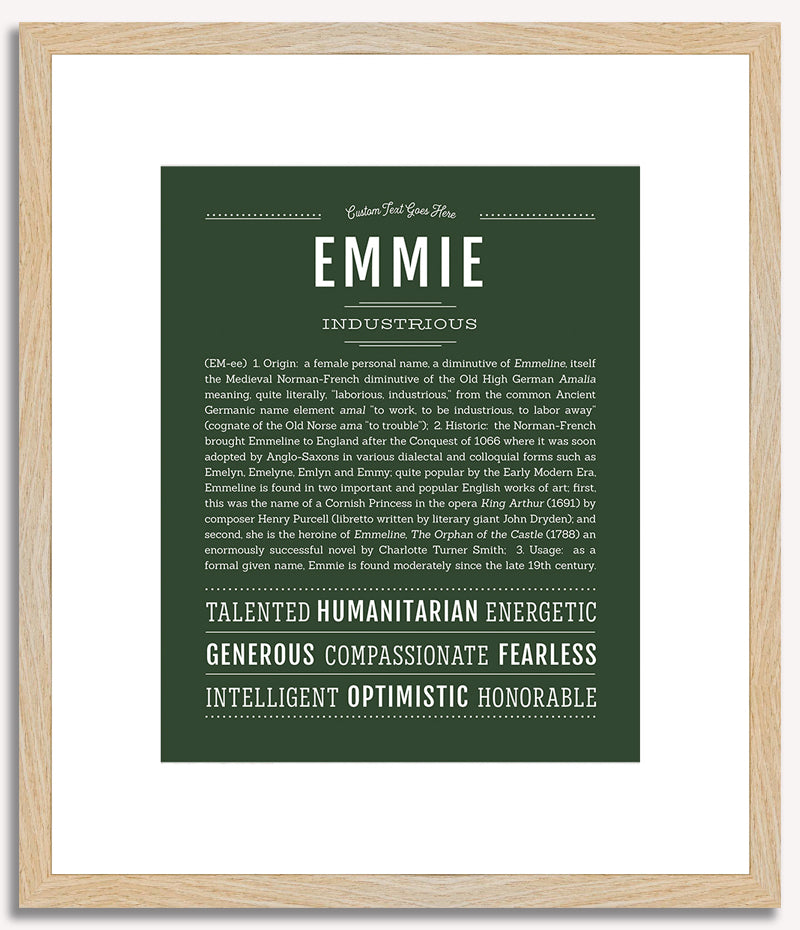 Emmie | Name Art Print