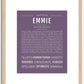 Emmie | Name Art Print