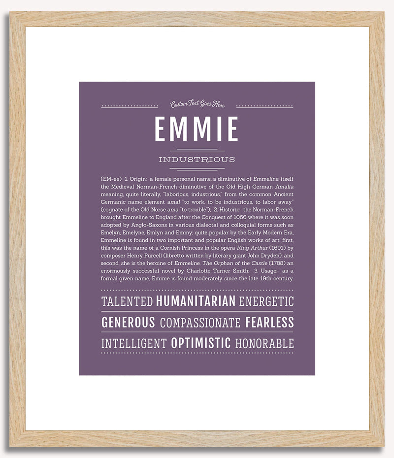 Emmie | Name Art Print