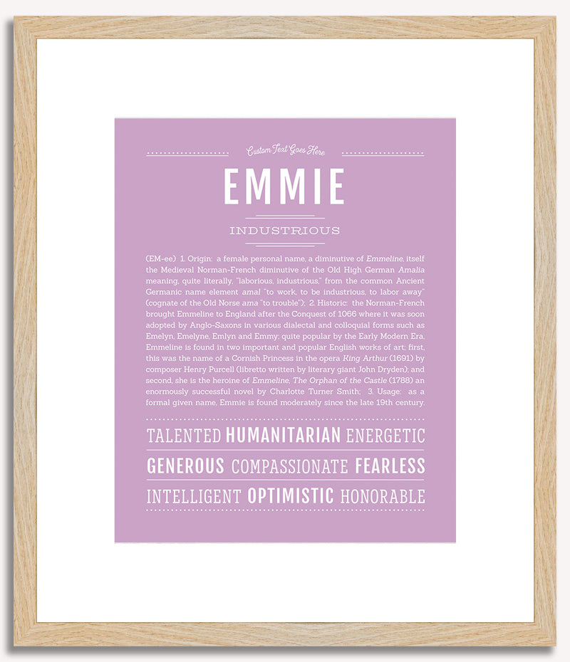 Emmie | Name Art Print