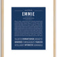 Emmie | Name Art Print