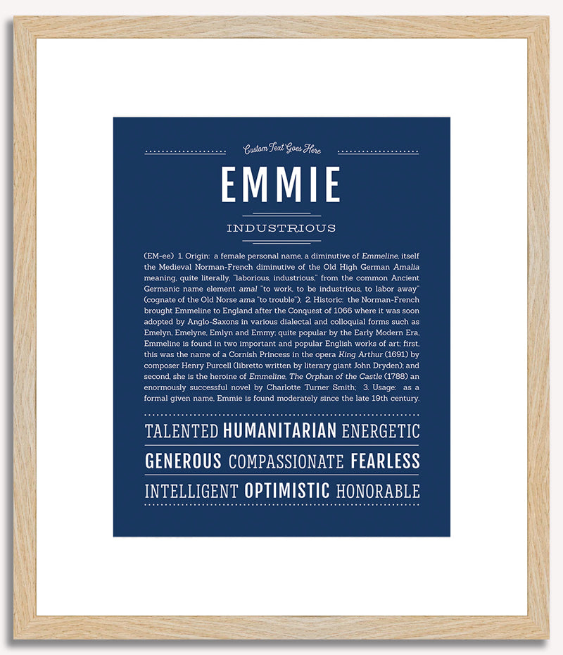 Emmie | Name Art Print