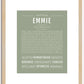 Emmie | Name Art Print