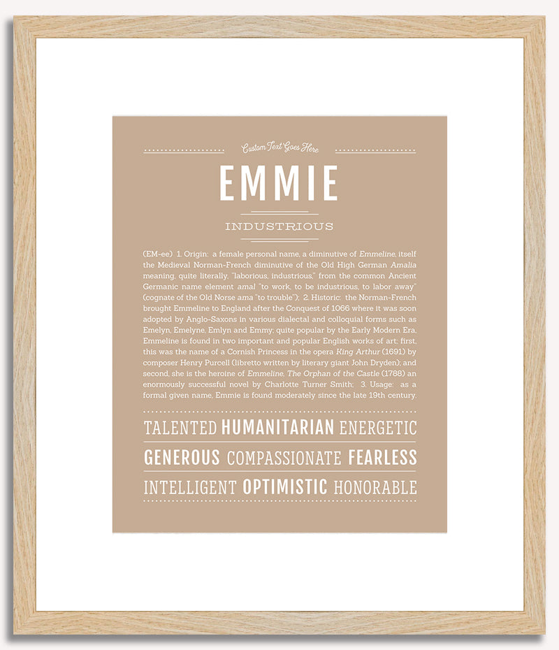 Emmie | Name Art Print