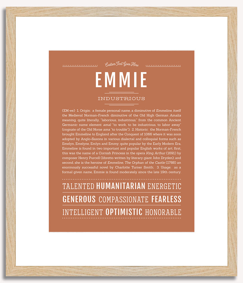 Emmie | Name Art Print