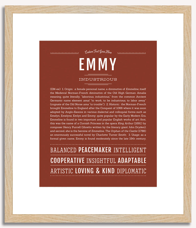 Emmy | Name Art Print