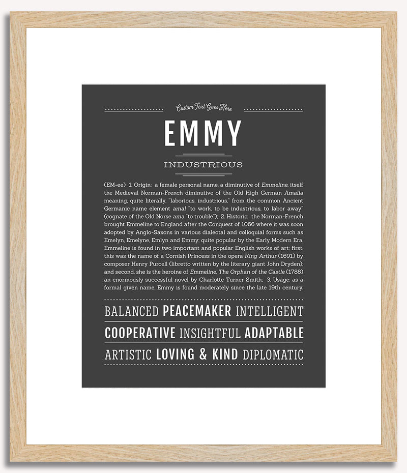 Emmy | Name Art Print