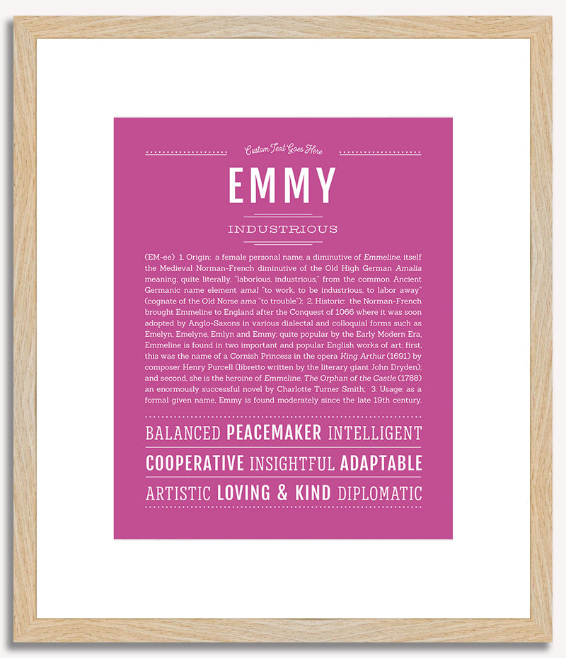 Emmy | Name Art Print