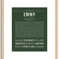 Emmy | Name Art Print