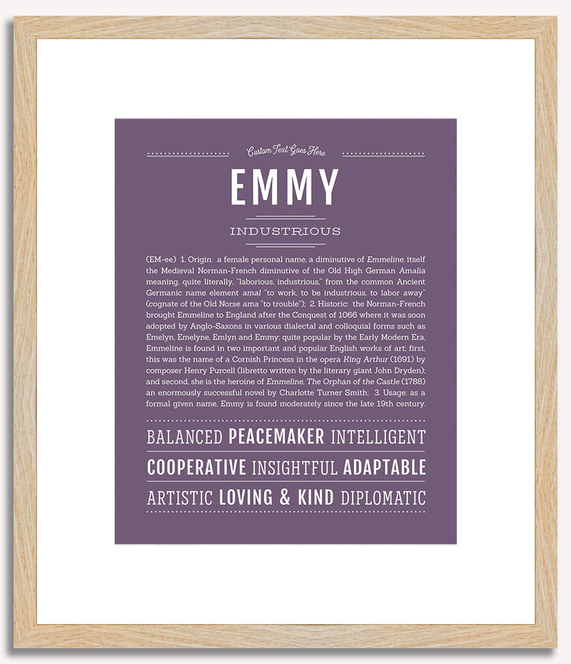 Emmy | Name Art Print