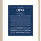 Emmy | Name Art Print