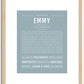 Emmy | Name Art Print