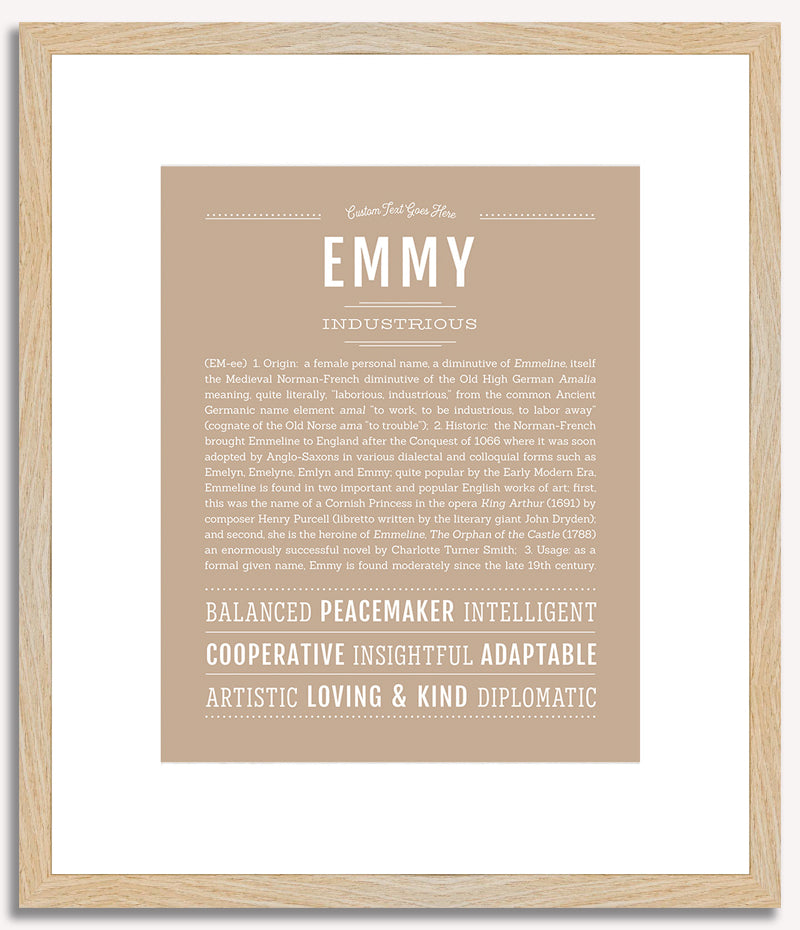 Emmy | Name Art Print