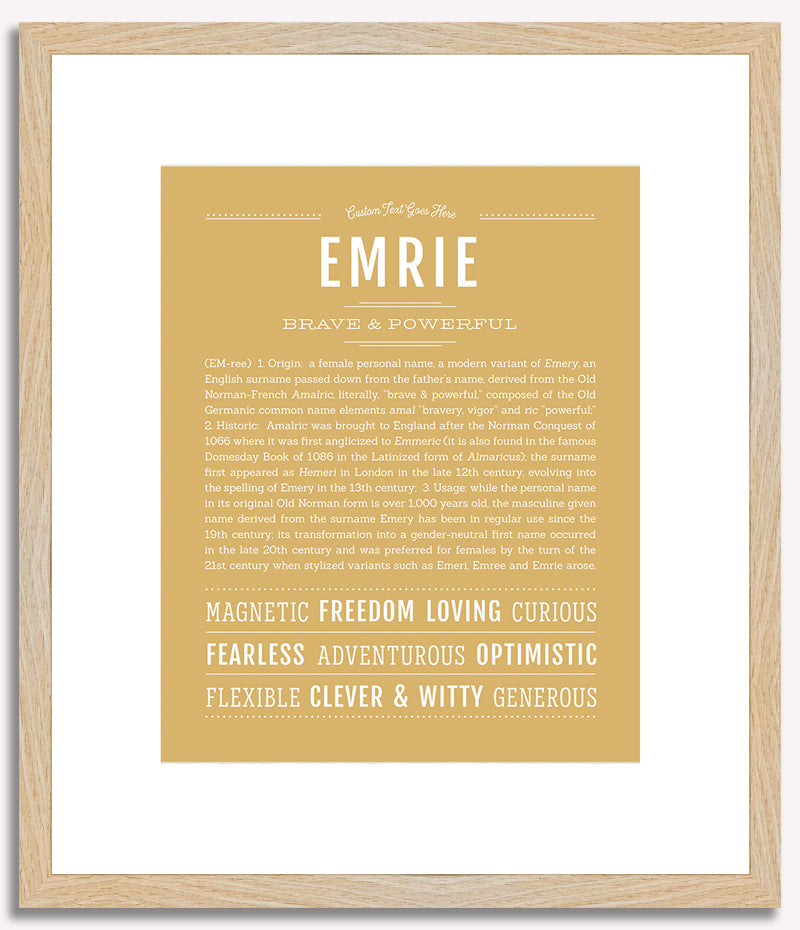 Emrie | Name Art Print