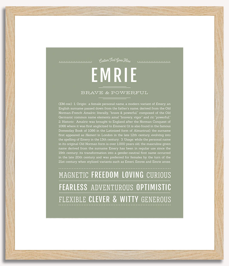 Emrie | Name Art Print