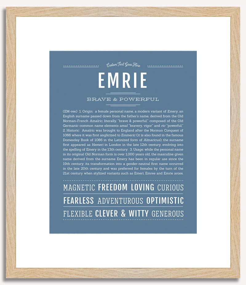 Emrie | Name Art Print