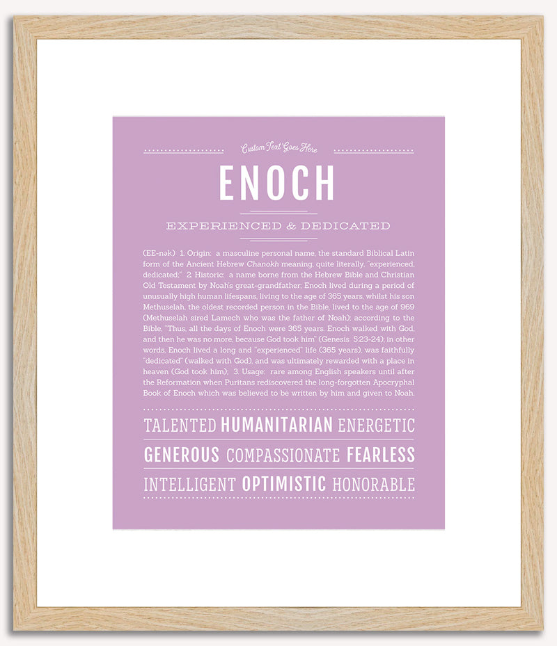 Enoch | Name Art Print