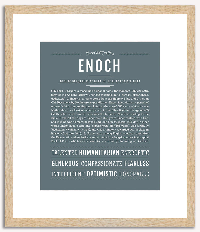 Enoch | Name Art Print