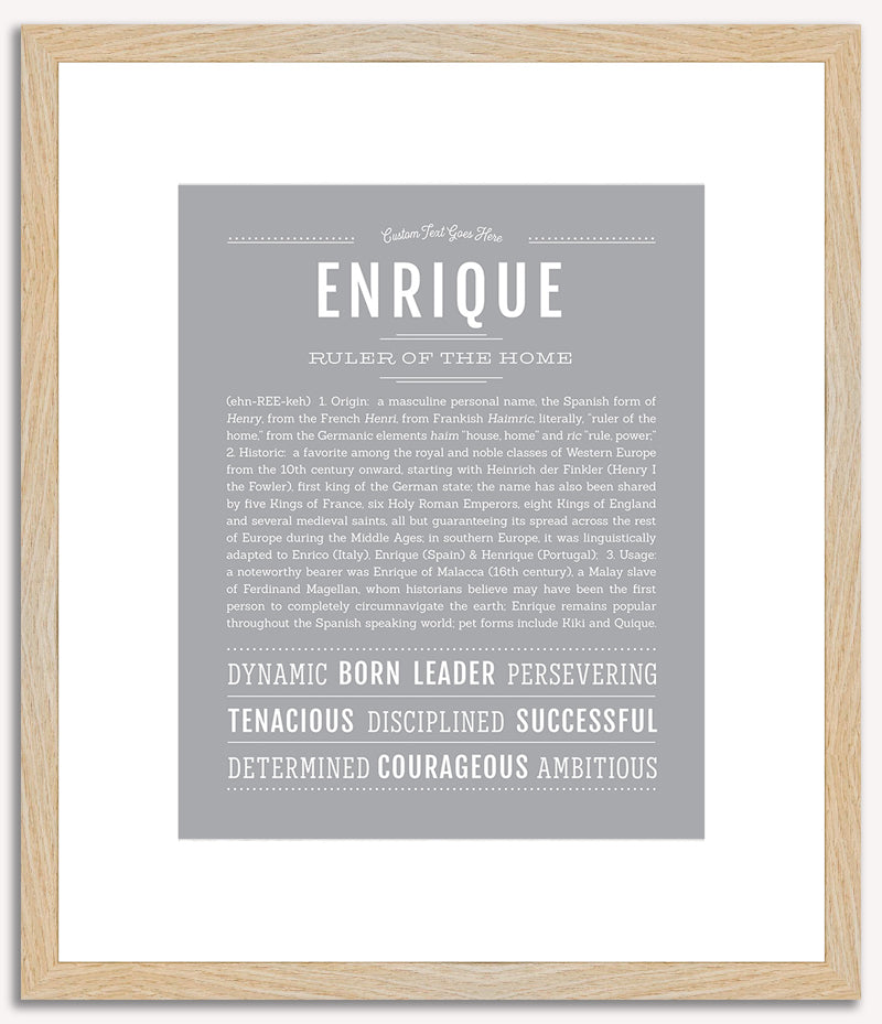 Enrique | Name Art Print