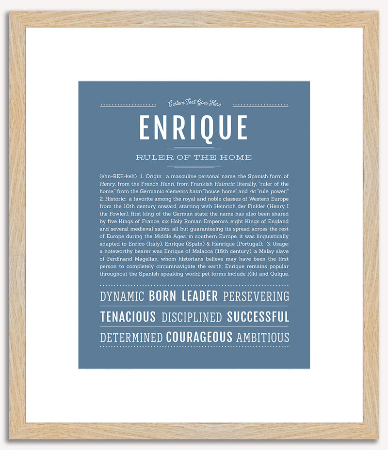 Enrique | Name Art Print